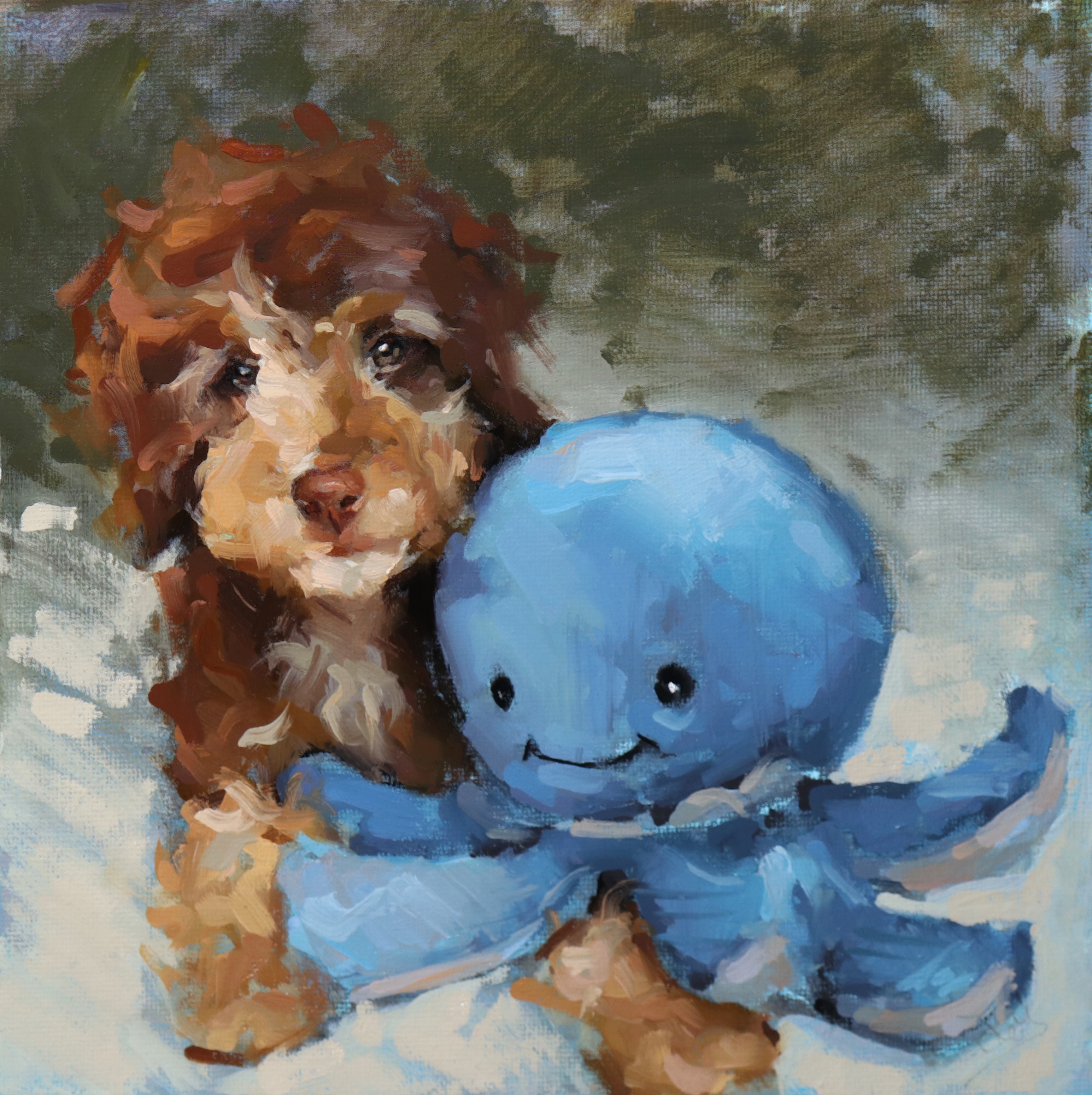 Dog portrait by Jade Eynon