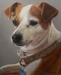 Dog portrait by Karl Royce